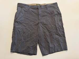 Rorie Whelan Golf Mens Gray Flat Front Performance Shorts Size 34